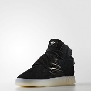 adidas tubular black high